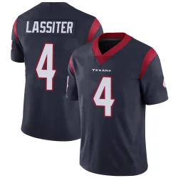 Houston Texans Men's Limited Navy Blue Team Color Vapor Untouchable Jersey (4 Kamari Lassiter)