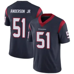 Houston Texans Men's Limited Navy Blue Team Color Vapor Untouchable Jersey (51 Will Anderson Jr.)