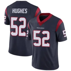 Houston Texans Men's Limited Navy Blue Team Color Vapor Untouchable Jersey (52 Jerry Hughes)