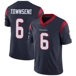 Houston Texans Men's Limited Navy Blue Team Color Vapor Untouchable Jersey (6 Tommy Townsend)