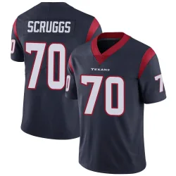 Houston Texans Men's Limited Navy Blue Team Color Vapor Untouchable Jersey (70 Juice Scruggs)