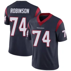 Houston Texans Men's Limited Navy Blue Team Color Vapor Untouchable Jersey (74 Cam Robinson)
