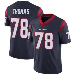 Houston Texans Men's Limited Navy Blue Team Color Vapor Untouchable Jersey (78 Zach Thomas)
