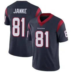Houston Texans Men's Limited Navy Blue Team Color Vapor Untouchable Jersey (81 Jaxon Janke)