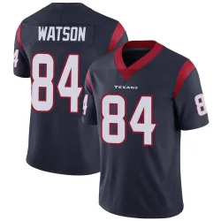 Houston Texans Men's Limited Navy Blue Team Color Vapor Untouchable Jersey (84 Justin Watson)