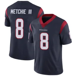 Houston Texans Men's Limited Navy Blue Team Color Vapor Untouchable Jersey (8 John Metchie III)