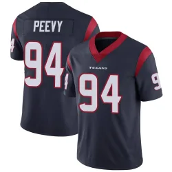 Houston Texans Men's Limited Navy Blue Team Color Vapor Untouchable Jersey (94 Jayden Peevy)