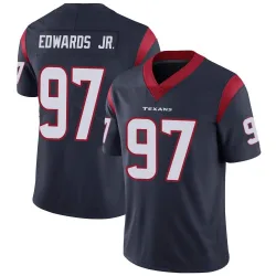 Houston Texans Men's Limited Navy Blue Team Color Vapor Untouchable Jersey (97 Mario Edwards Jr.)