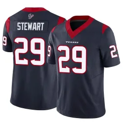 Houston Texans Men's Limited Navy Vapor F.U.S.E. Jersey (29 M.J. Stewart)