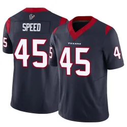 Houston Texans Men's Limited Navy Vapor F.U.S.E. Jersey (45 E.J. Speed)
