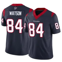 Houston Texans Men's Limited Navy Vapor F.U.S.E. Jersey (84 Justin Watson)