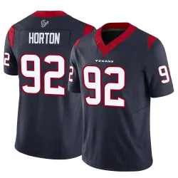 Houston Texans Men's Limited Navy Vapor F.U.S.E. Jersey (92 Dylan Horton)