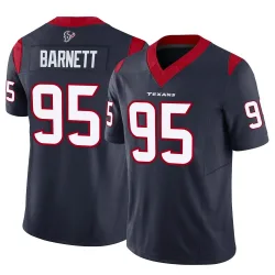Houston Texans Men's Limited Navy Vapor F.U.S.E. Jersey (95 Derek Barnett)