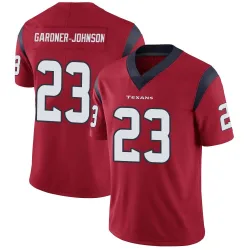 Houston Texans Men's Limited Red Alternate Vapor Untouchable Jersey (23 C.J. Gardner-Johnson)