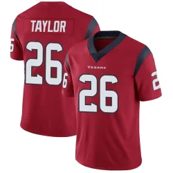 Houston Texans Men's Limited Red Alternate Vapor Untouchable Jersey (26 J.J. Taylor)