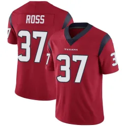 Houston Texans Men's Limited Red Alternate Vapor Untouchable Jersey (37 D'Angelo Ross)