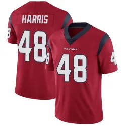 Houston Texans Men's Limited Red Alternate Vapor Untouchable Jersey (48 Christian Harris)