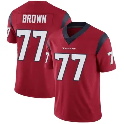 Houston Texans Men's Limited Red Alternate Vapor Untouchable Jersey (77 Trent Brown)