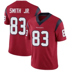 Houston Texans Men's Limited Red Alternate Vapor Untouchable Jersey (83 Irv Smith Jr.)