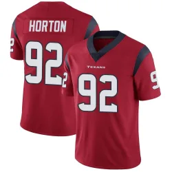 Houston Texans Men's Limited Red Alternate Vapor Untouchable Jersey (92 Dylan Horton)