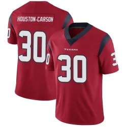 Houston Texans Men's Limited Red DeAndre -Carson Alternate Vapor Untouchable Jersey (30 DeAndre Houston-Carson)