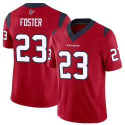 Houston Texans Men's Limited Red Vapor F.U.S.E. Jersey (23 Arian Foster)