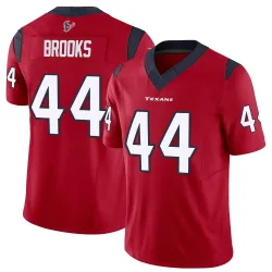 Houston Texans Men's Limited Red Vapor F.U.S.E. Jersey (44 British Brooks)