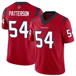 Houston Texans Men's Limited Red Vapor F.U.S.E. Jersey (54 Jarrett Patterson)