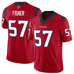 Houston Texans Men's Limited Red Vapor F.U.S.E. Jersey (57 Blake Fisher)