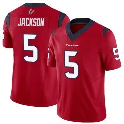 Houston Texans Men's Limited Red Vapor F.U.S.E. Jersey (5 Kearis Jackson)
