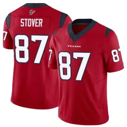Houston Texans Men's Limited Red Vapor F.U.S.E. Jersey (87 Cade Stover)