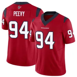 Houston Texans Men's Limited Red Vapor F.U.S.E. Jersey (94 Jayden Peevy)