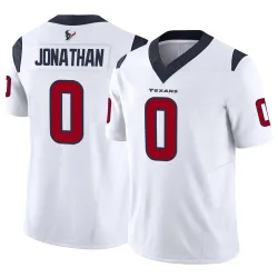 Houston Texans Men's Limited White Vapor F.U.S.E. Jersey (0 Kingsley Jonathan)