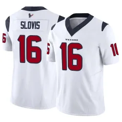 Houston Texans Men's Limited White Vapor F.U.S.E. Jersey (16 Kedon Slovis)