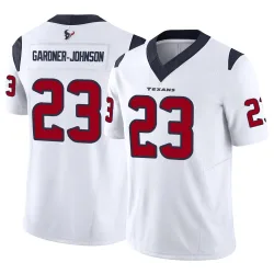 Houston Texans Men's Limited White Vapor F.U.S.E. Jersey (23 C.J. Gardner-Johnson)