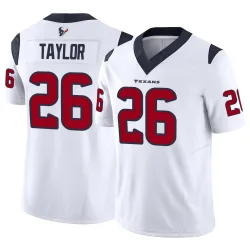 Houston Texans Men's Limited White Vapor F.U.S.E. Jersey (26 J.J. Taylor)