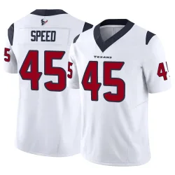 Houston Texans Men's Limited White Vapor F.U.S.E. Jersey (45 E.J. Speed)
