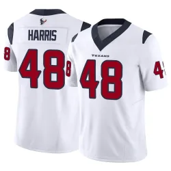 Houston Texans Men's Limited White Vapor F.U.S.E. Jersey (48 Christian Harris)