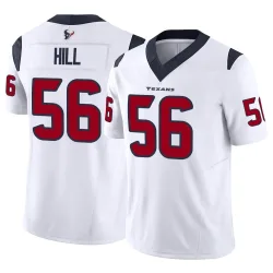 Houston Texans Men's Limited White Vapor F.U.S.E. Jersey (56 Jamal Hill)