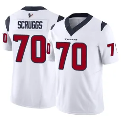 Houston Texans Men's Limited White Vapor F.U.S.E. Jersey (70 Juice Scruggs)
