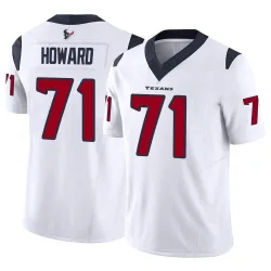 Houston Texans Men's Limited White Vapor F.U.S.E. Jersey (71 Tytus Howard)