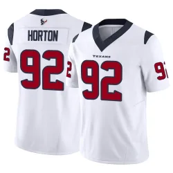 Houston Texans Men's Limited White Vapor F.U.S.E. Jersey (92 Dylan Horton)