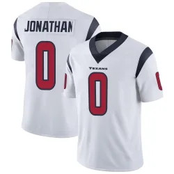 Houston Texans Men's Limited White Vapor Untouchable Jersey (0 Kingsley Jonathan)