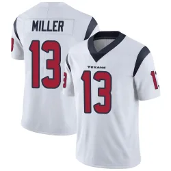 Houston Texans Men's Limited White Vapor Untouchable Jersey (13 Braxton Miller)