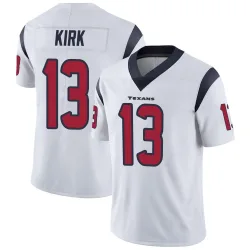 Houston Texans Men's Limited White Vapor Untouchable Jersey (13 Christian Kirk)