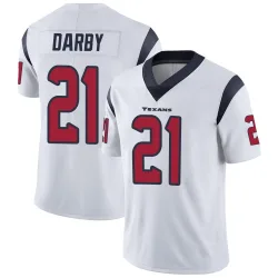 Houston Texans Men's Limited White Vapor Untouchable Jersey (21 Ronald Darby)