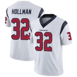 Houston Texans Men's Limited White Vapor Untouchable Jersey (32 Ka'dar Hollman)