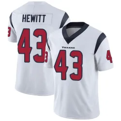 Houston Texans Men's Limited White Vapor Untouchable Jersey (43 Neville Hewitt)