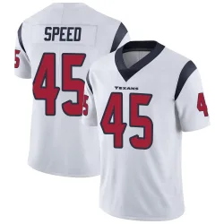 Houston Texans Men's Limited White Vapor Untouchable Jersey (45 E.J. Speed)