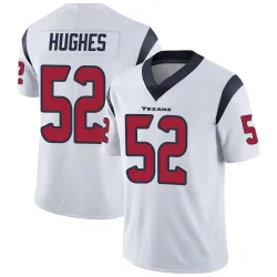 Houston Texans Men's Limited White Vapor Untouchable Jersey (52 Jerry Hughes)